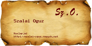 Szalai Oguz névjegykártya